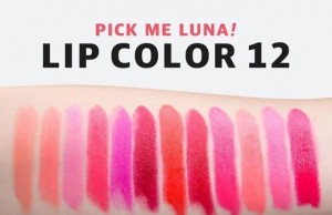 Luna Runway Lipstick 12 màu